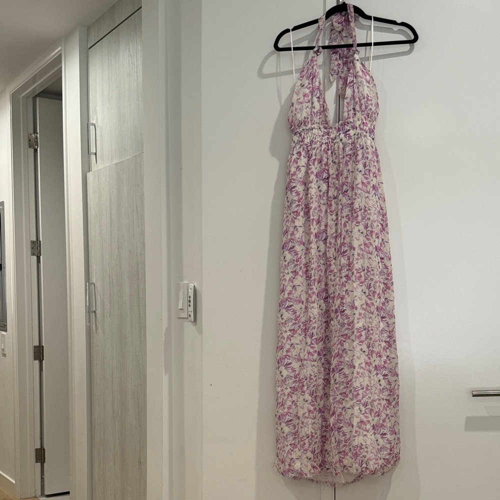 Loveshackfancy love Halter Maxi Dress NWT